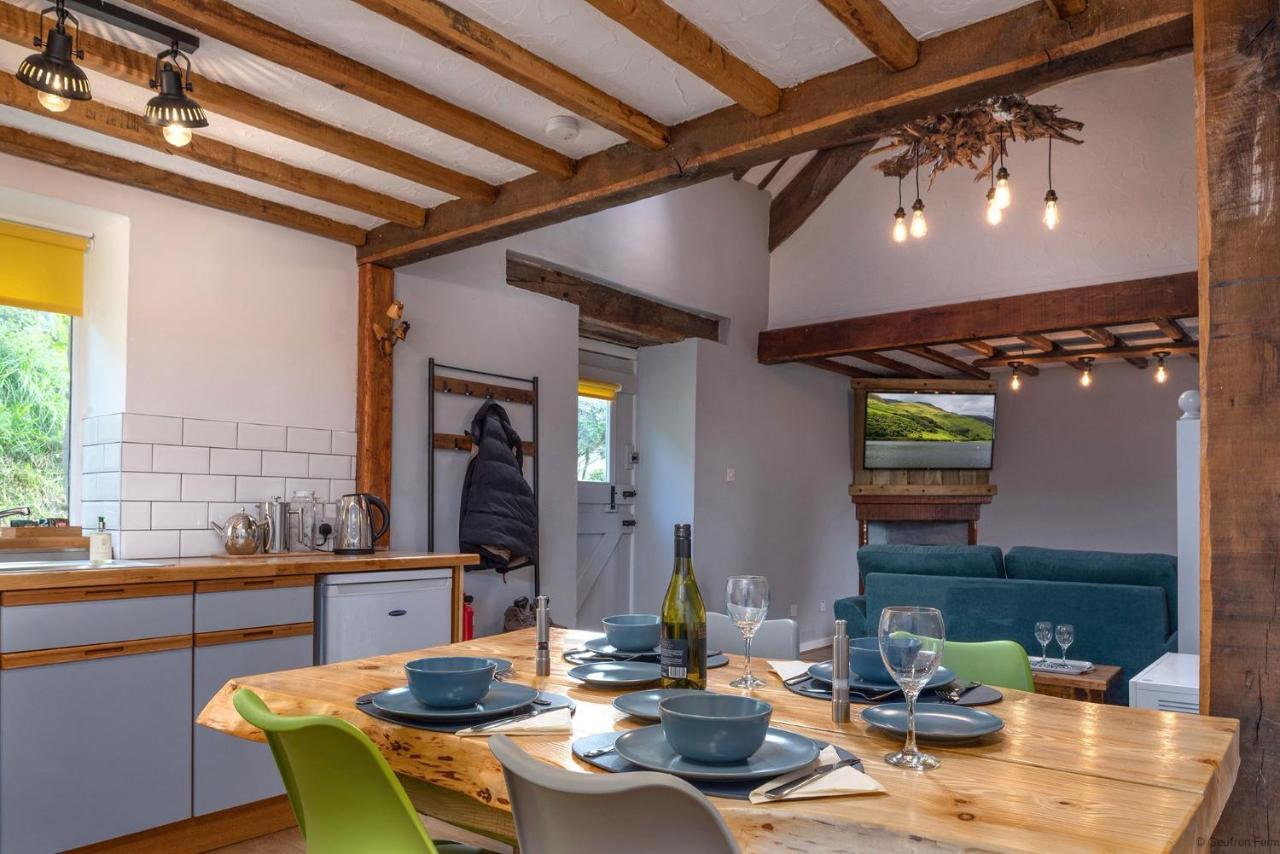 The Barn At Geufron Farm - Dog Friendly - Nr Tywyn Villa Bryn-crug Exterior foto